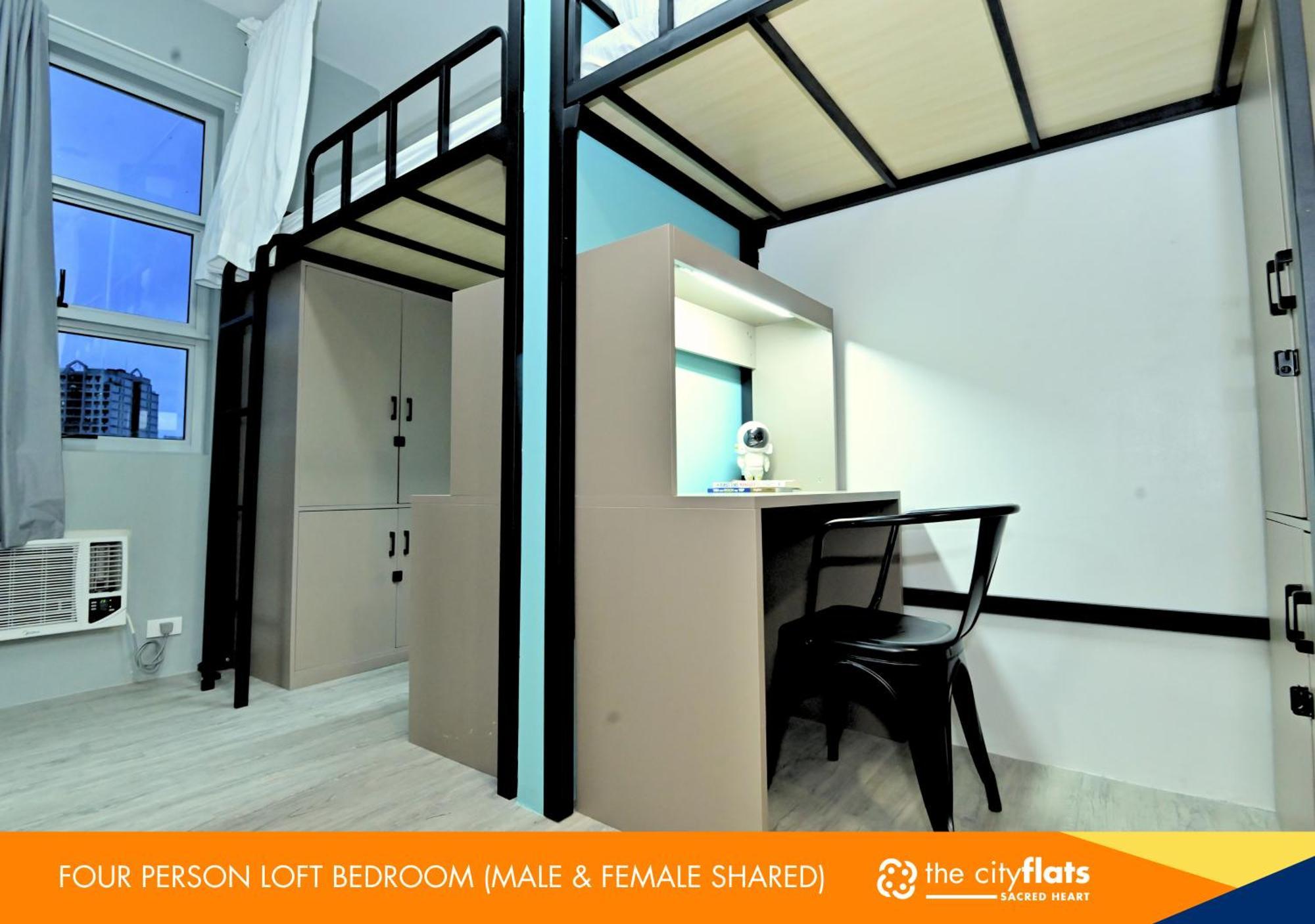 The City Flats Sacred Heart Makati City Szoba fotó